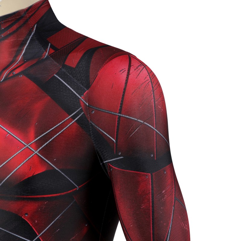 2023 Barry Allen Cosplay Costumes Halloween Jumpsuit