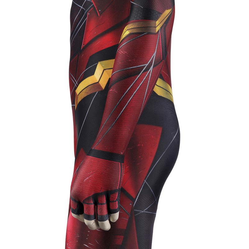 2023 Barry Allen Cosplay Costumes Halloween Jumpsuit