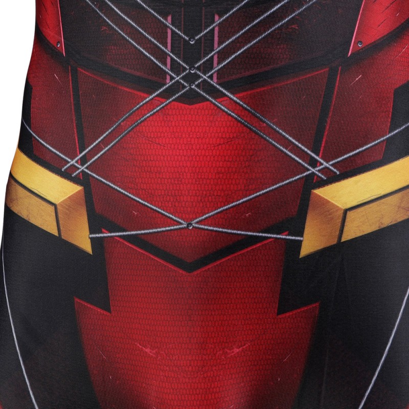 2023 Barry Allen Cosplay Costumes Halloween Jumpsuit