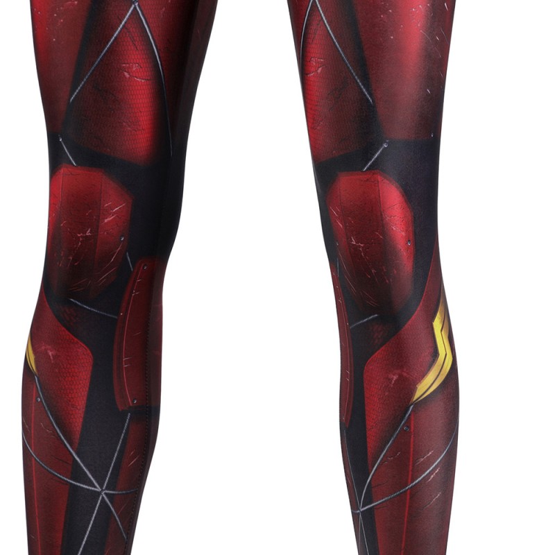 2023 Barry Allen Cosplay Costumes Halloween Jumpsuit