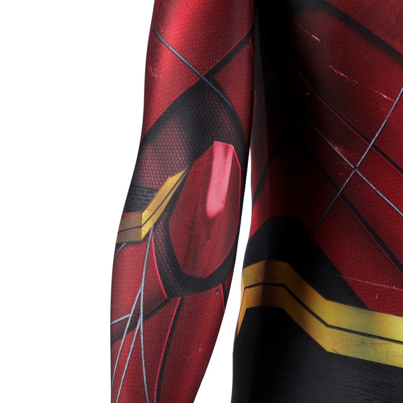 2023 Barry Allen Cosplay Costumes Halloween Jumpsuit