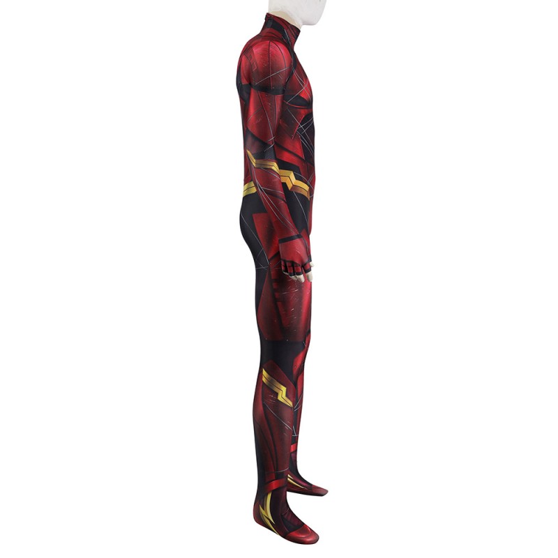 2023 Barry Allen Cosplay Costumes Halloween Jumpsuit