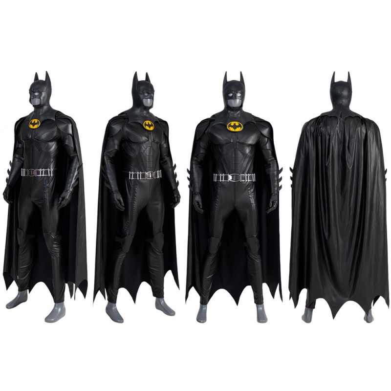 2023 Michael Keaton Cosplay Costumes Bruce Wayne Halloween Suit