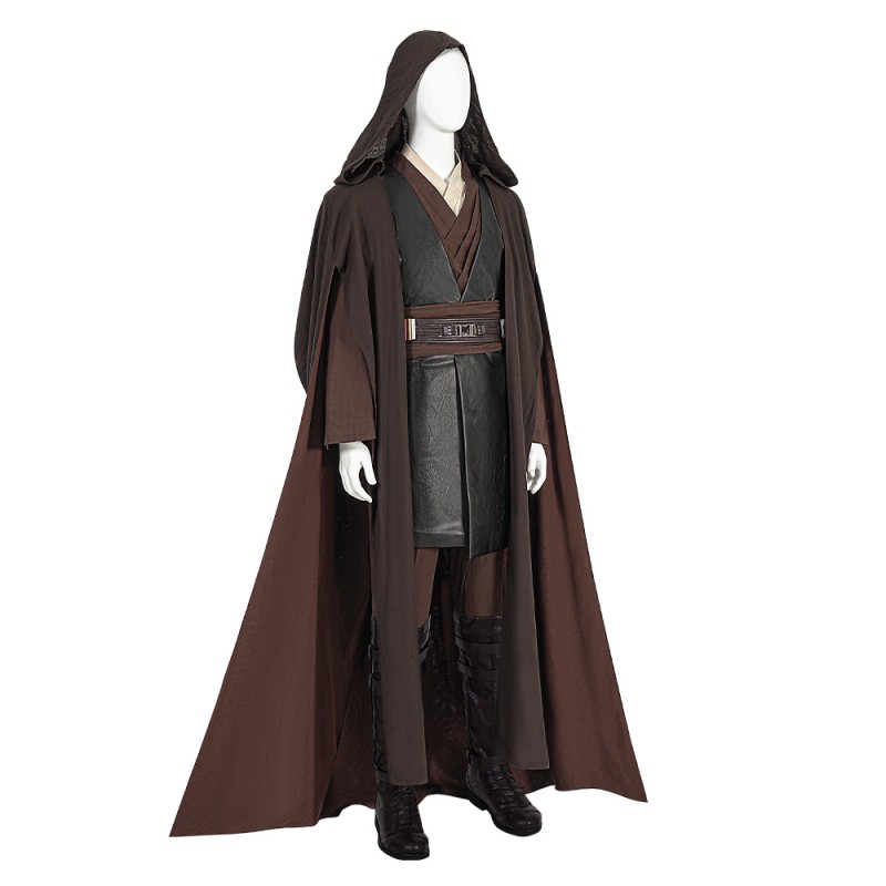 Anakin Skywalker Cosplay Costumes Star Wars Episode II Attack of the Clones Halloween Suit