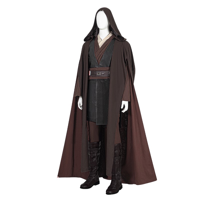 Anakin Skywalker Cosplay Costumes Star Wars Episode II Attack of the Clones Halloween Suit