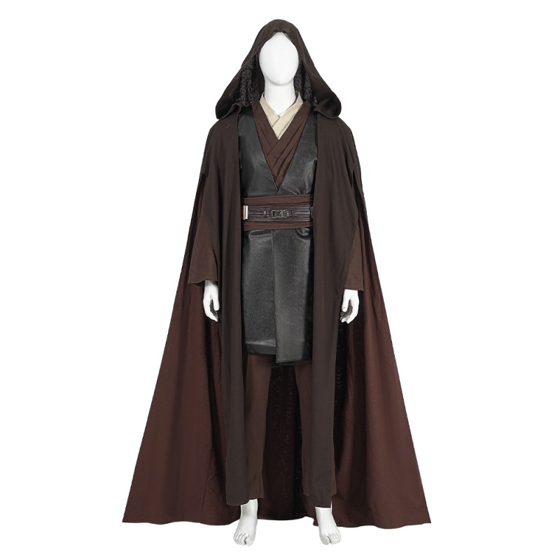 Anakin Skywalker Cosplay Costumes Star Wars Episode II Attack of the Clones Halloween Suit
