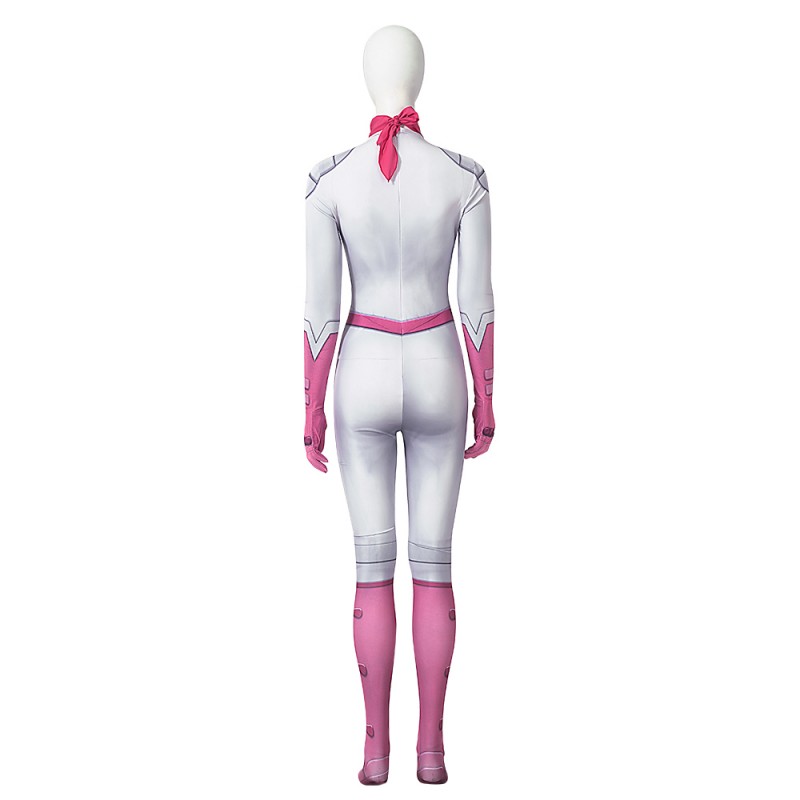 The Super Mario Bros Cosplay Costumes Princess Peach Jumpsuit