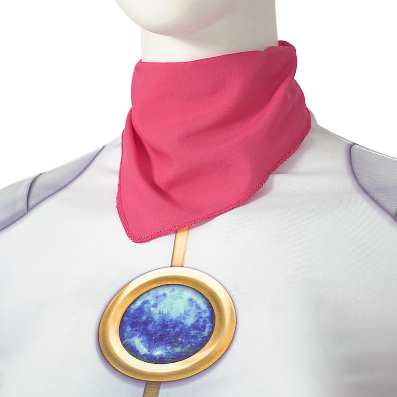 The Super Mario Bros Cosplay Costumes Princess Peach Jumpsuit