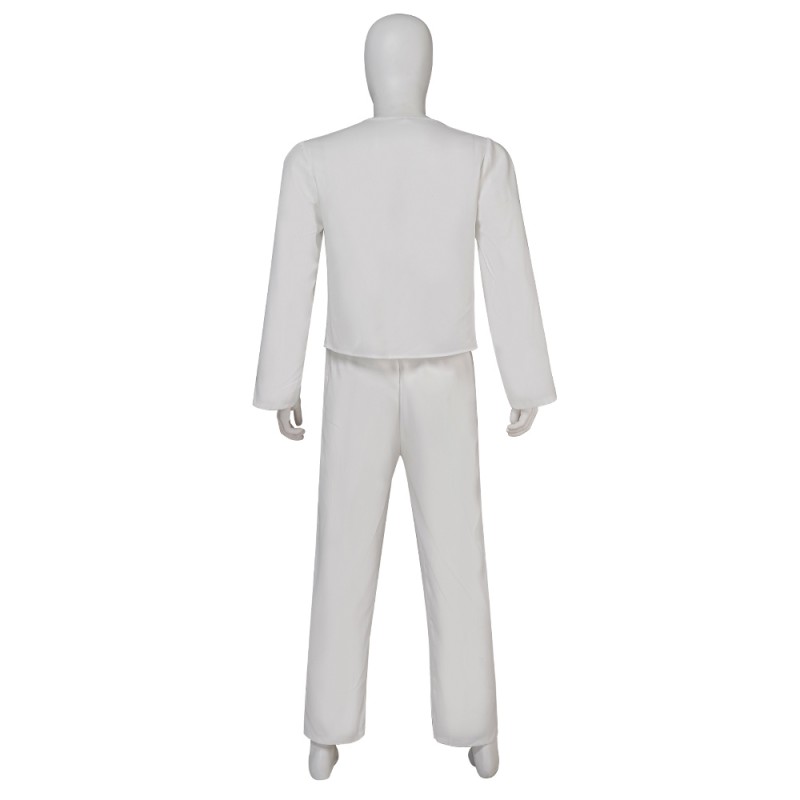 Mighty Morphin Power Rangers Tommy Oliver White Cosplay Costumes MMPR Cosplay Suit