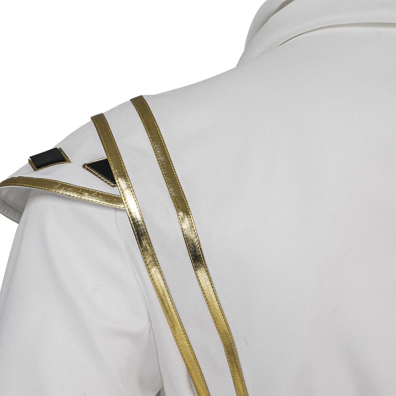 Mighty Morphin Power Rangers Tommy Oliver White Cosplay Costumes MMPR Cosplay Suit