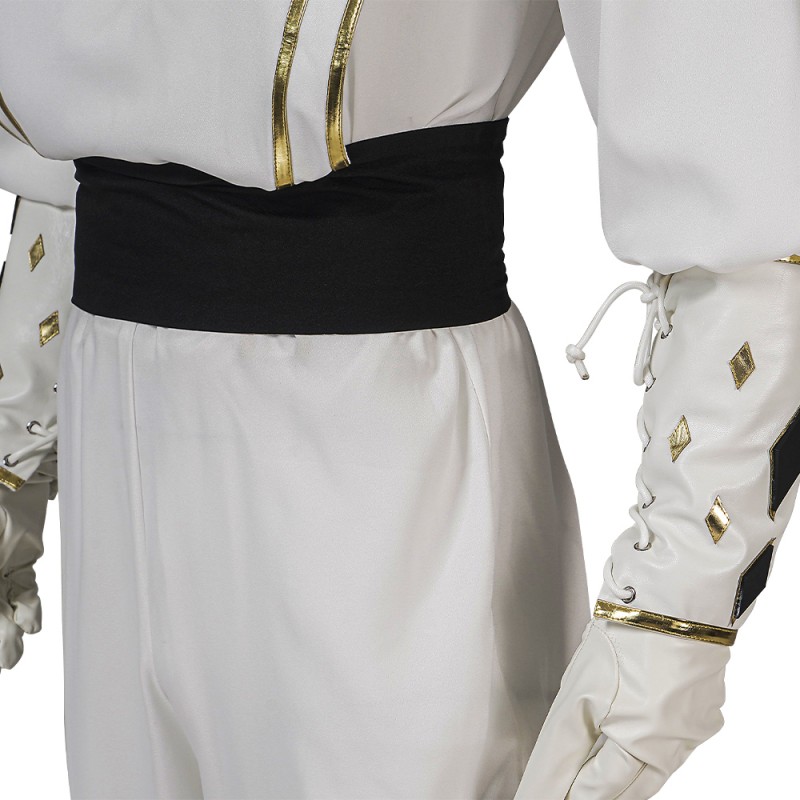 Mighty Morphin Power Rangers Tommy Oliver White Cosplay Costumes MMPR Cosplay Suit