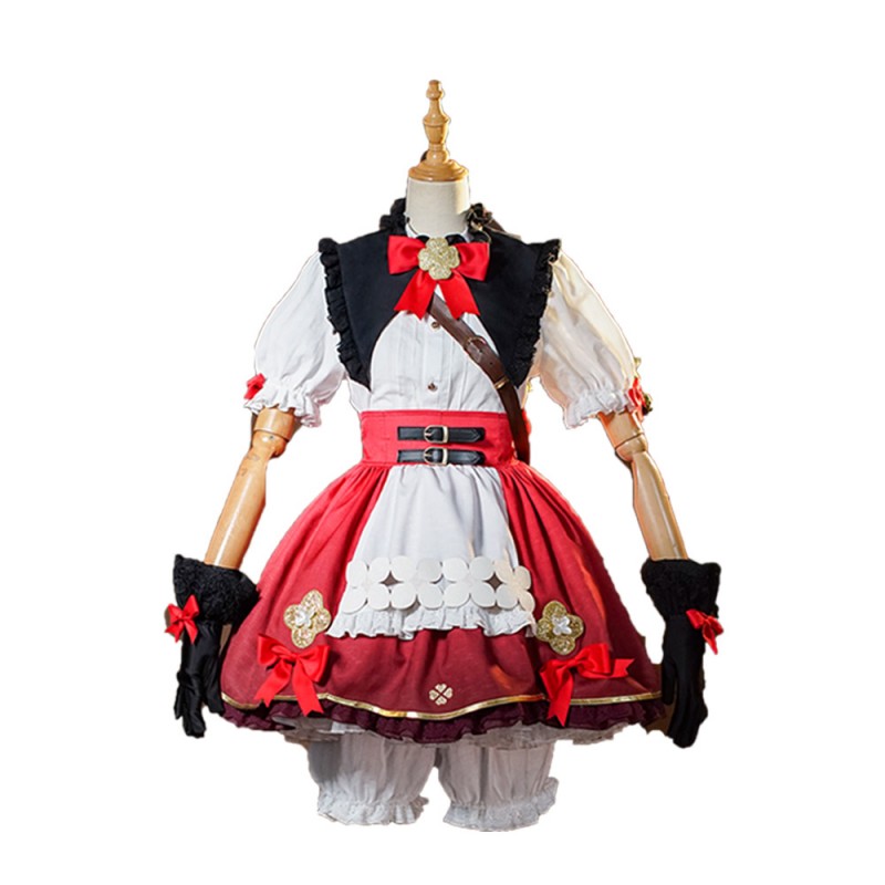 2023 Genshin Impact Cosplay Costumes Klee Halloween Suit
