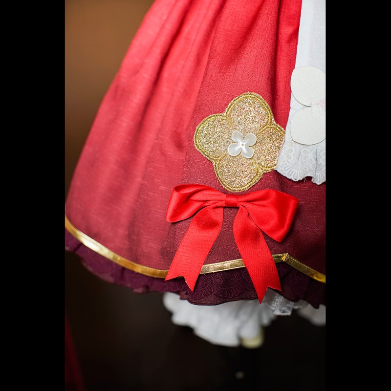 2023 Genshin Impact Cosplay Costumes Klee Halloween Suit