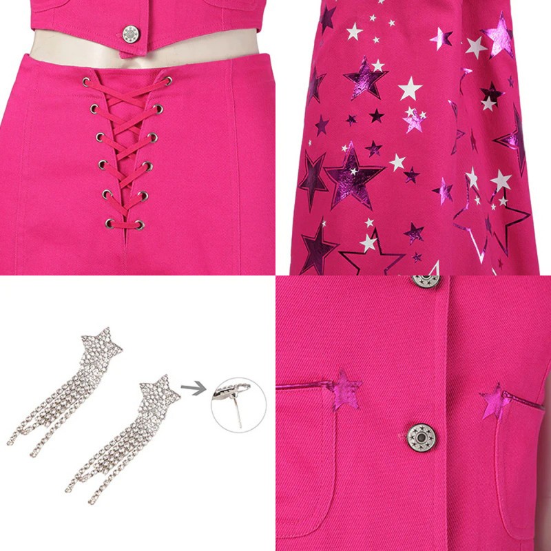 Ready To Ship Babi 2023 Doll Film Margot Robbie Cosplay Costumes
