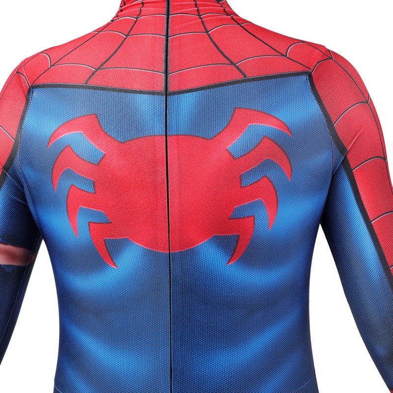 Kids Spider-Man PS5 Classic Jumpsuit Damaged Edition Cosplay Costumes