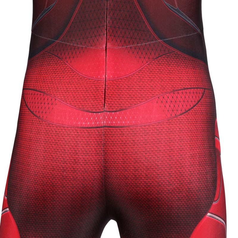 Kids Iron Spider Armor Cosplay Costumes Spiderman Red Suit