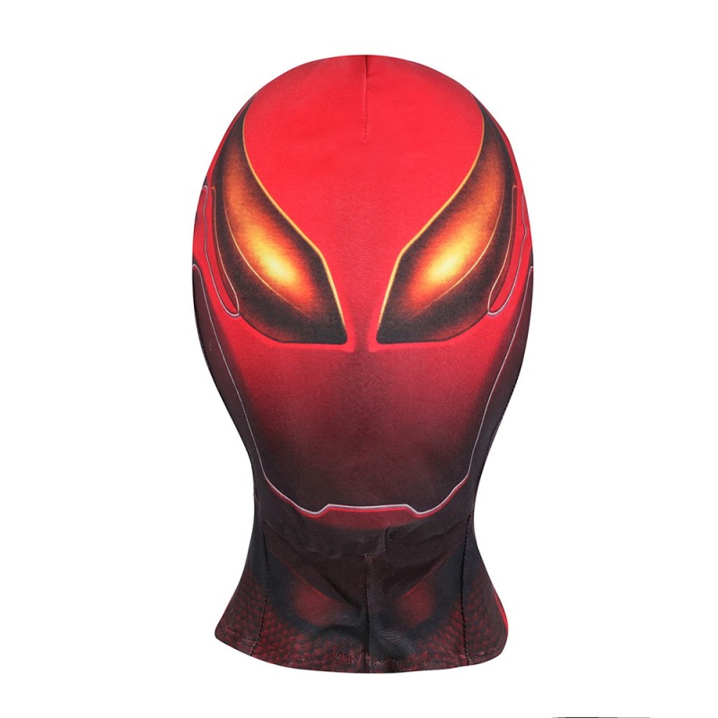 Kids Iron Spider Armor Cosplay Costumes Spiderman Red Suit