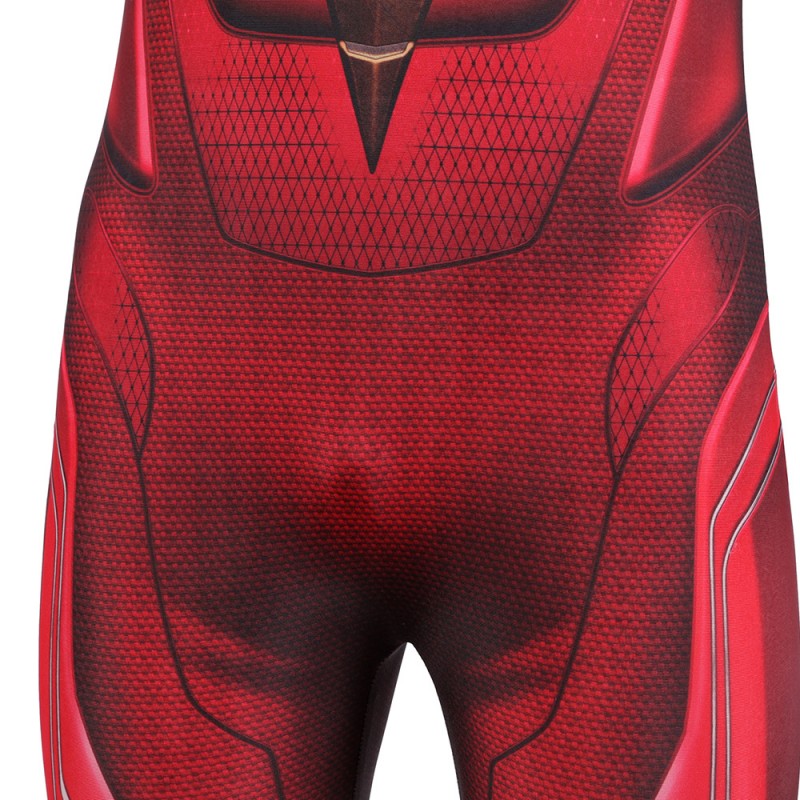 Kids Iron Spider Armor Cosplay Costumes Spiderman Red Suit