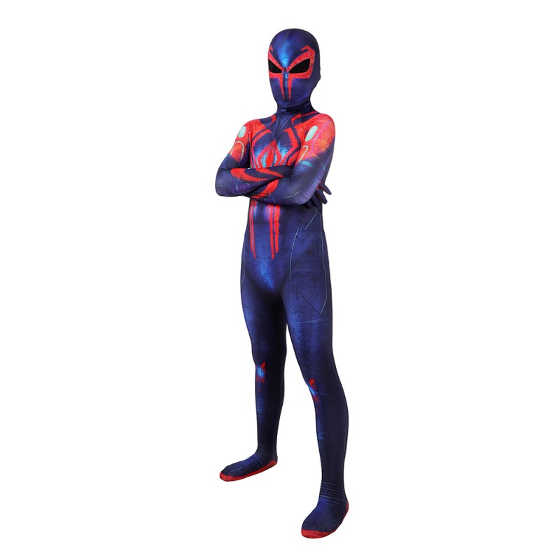 Spider-Man Across The Spider-Verse Jumpsuit 2099 Miguel O'Hara Cosplay Costumes