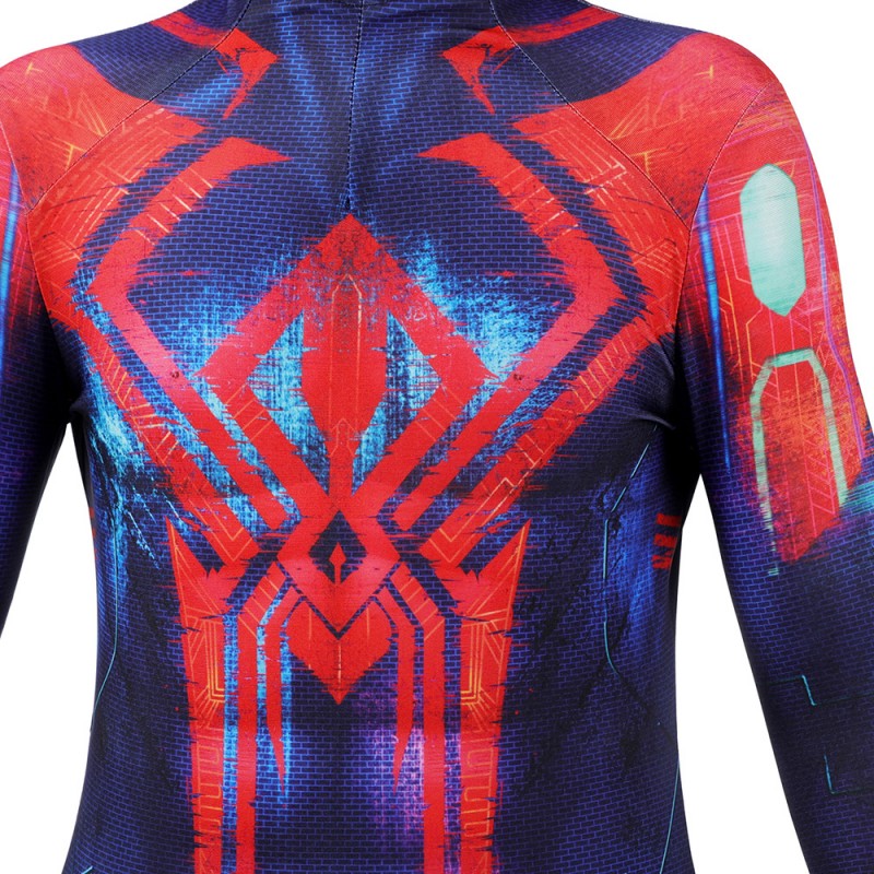 Spider-Man Across The Spider-Verse Jumpsuit 2099 Miguel O'Hara Cosplay Costumes