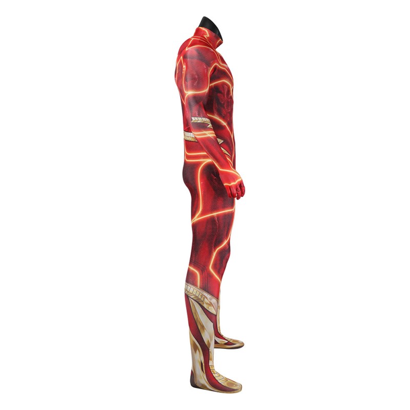 2023 Barry Allen Jumpsuit Cosplay Costumes