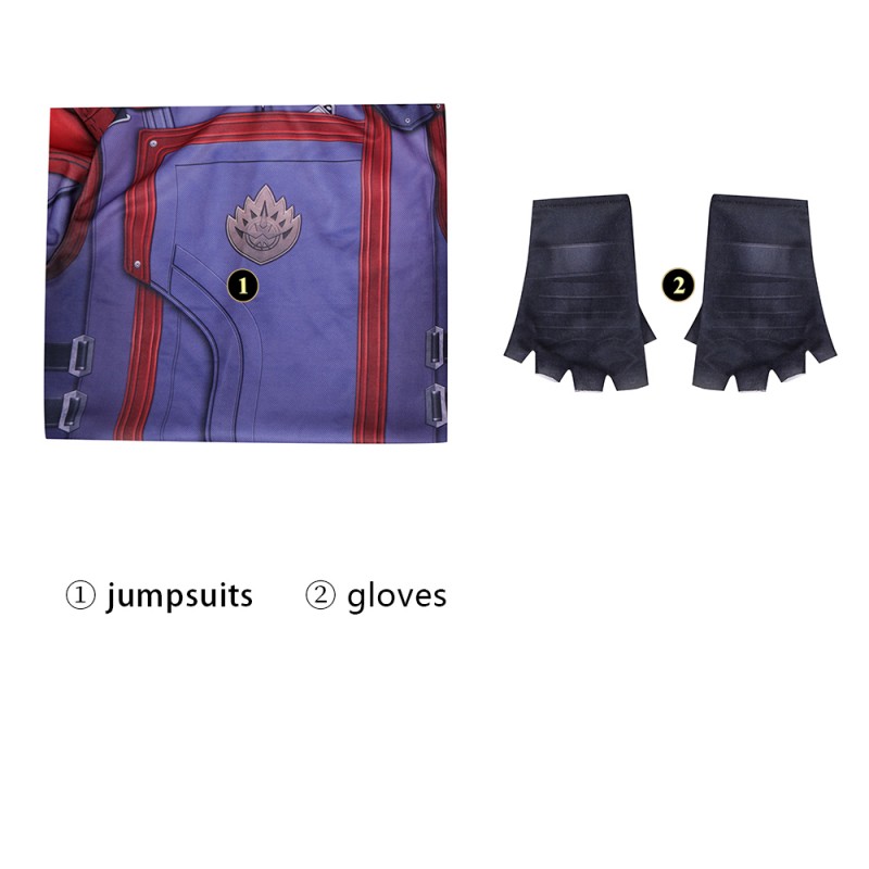 Star Lord Jumpsuit Guardians of the Galaxy 3 Peter Quill Cosplay Costumes