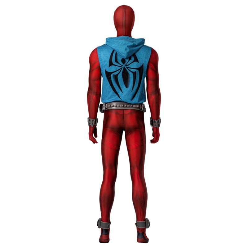 2023 Scarlet Spider Cosplay Costumes Ben Reilly Halloween Suit