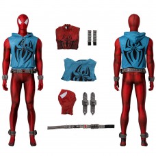 2023 Scarlet Spider Cosplay Costumes Ben Reilly Halloween Suit