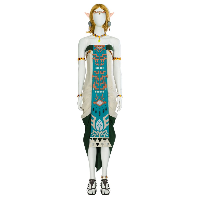 Tears of the Kingdom Cosplay Costumes The Legend of Zelda Princess Dress