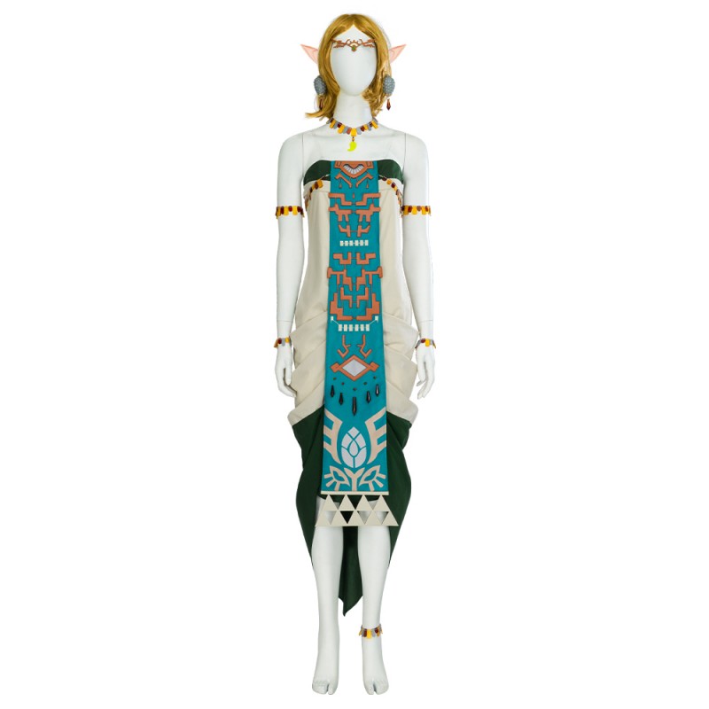 Tears of the Kingdom Cosplay Costumes The Legend of Zelda Princess Dress
