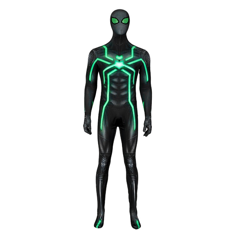 Marvel Spiderman The Stealth Big Time Jumpsuit Halloween Cosplay Costumes