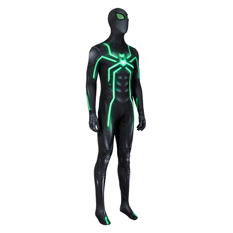 Marvel Spiderman The Stealth Big Time Jumpsuit Halloween Cosplay Costumes