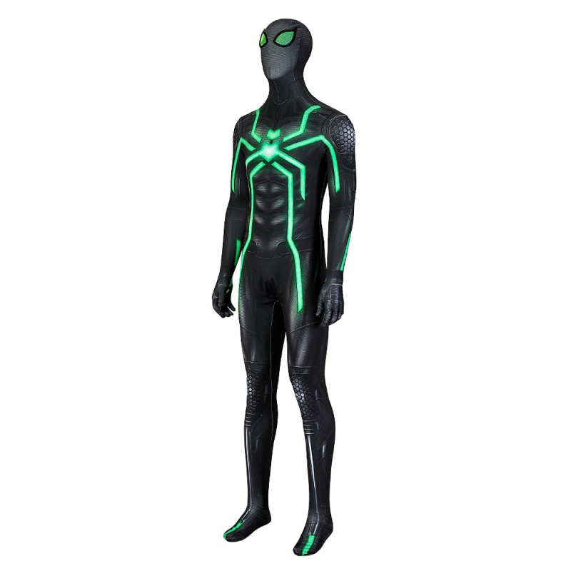 Marvel Spiderman The Stealth Big Time Jumpsuit Halloween Cosplay Costumes