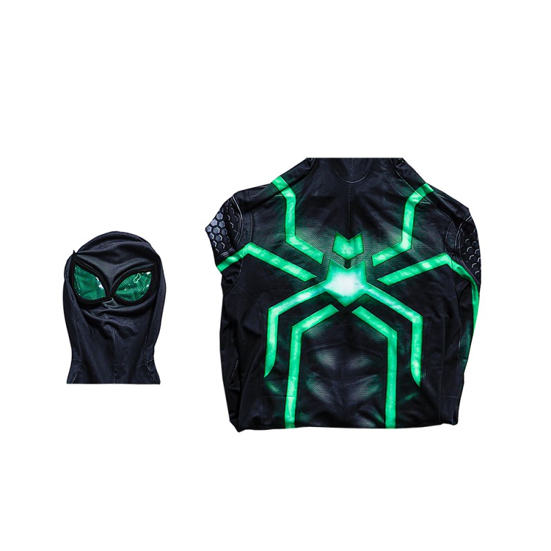 Marvel Spiderman The Stealth Big Time Jumpsuit Halloween Cosplay Costumes