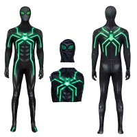 Marvel Spiderman The Stealth Big Time Jumpsuit Halloween Cosplay Costumes