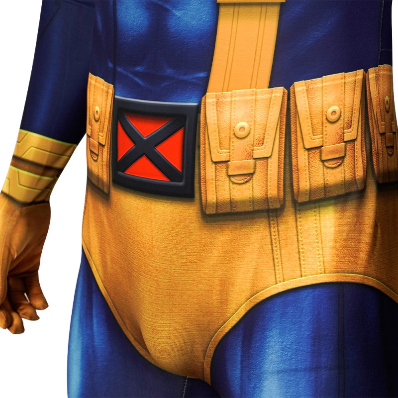 X-Men Cosplay Costume Cyclops Halloween Suit