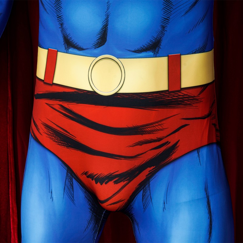 2023 Clark Kent Jumpsuit Cosplay Costumes