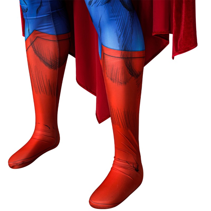 2023 Clark Kent Jumpsuit Cosplay Costumes