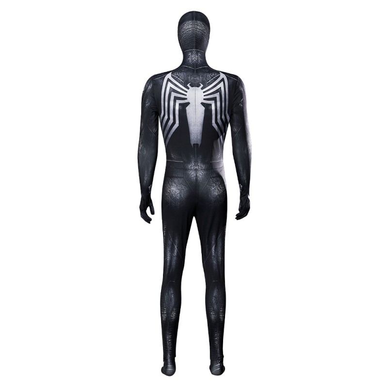 Spider-Man 2 Symbiote Battle PS5 Cosplay Costumes Venom Black Suit