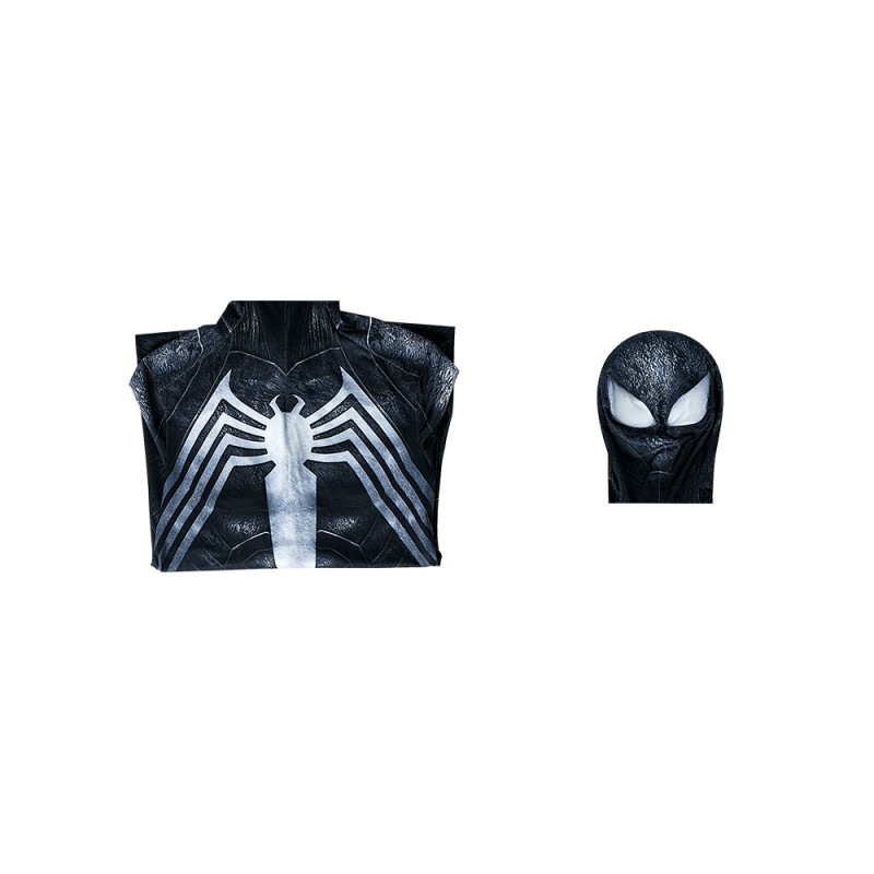 Spider-Man 2 Symbiote Battle PS5 Cosplay Costumes Venom Black Suit