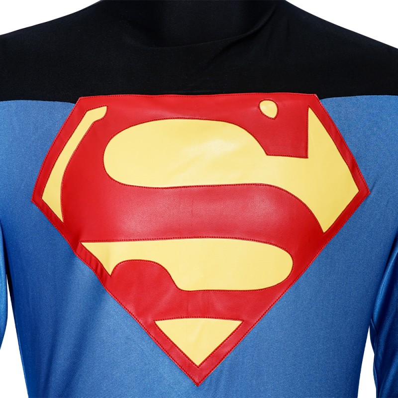 Conner Kent Cosplay Costumes Boy Jumpsuit
