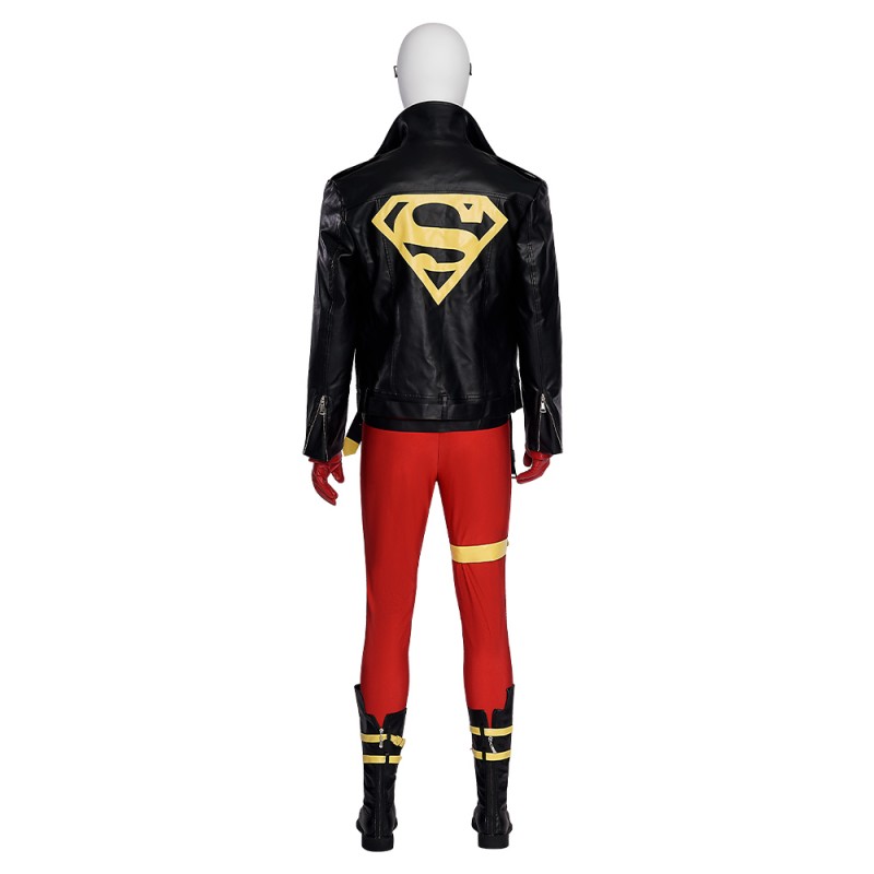Conner Kent Cosplay Costumes Boy Jumpsuit