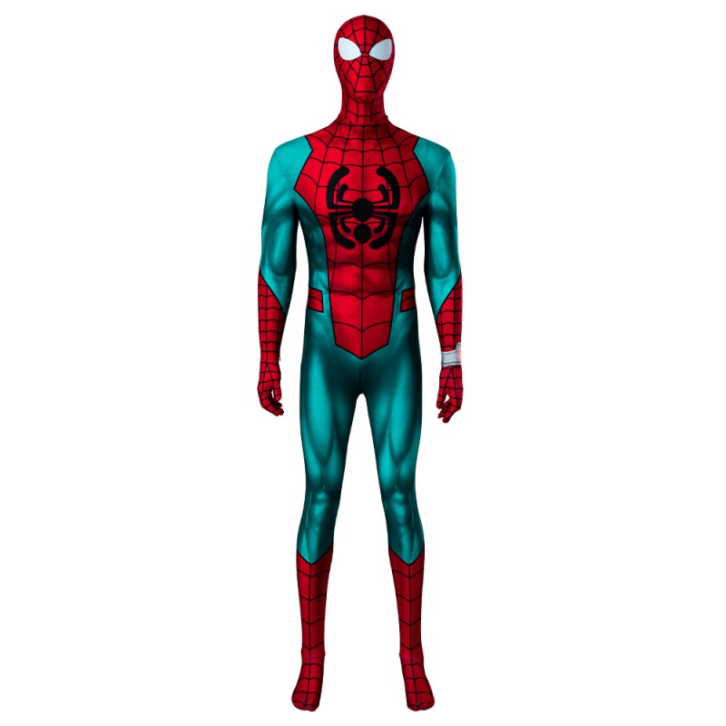 Spider-Man Across the Spider-Verse Cosplay Costumes Spiderman Jumpsuit Collection Halloween Outfits