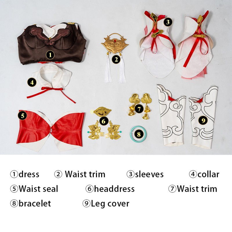 Game Honkai Star Rail Tingyun Female Halloween Cosplay Costumes