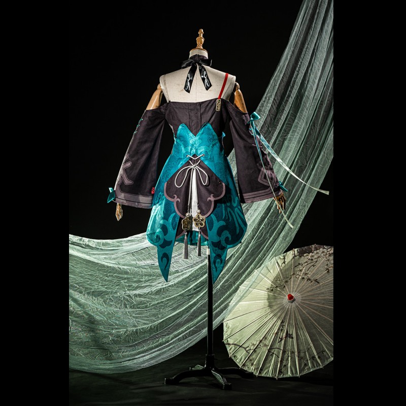 Honkai Star Rail Cosplay Costumes Qingque Halloween Suit