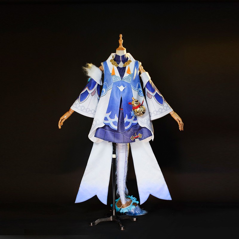 2023 Bailu Cosplay Costumes Honkai Star Rail Halloween Party Suit