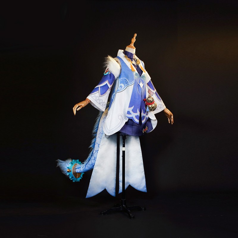 2023 Bailu Cosplay Costumes Honkai Star Rail Halloween Party Suit