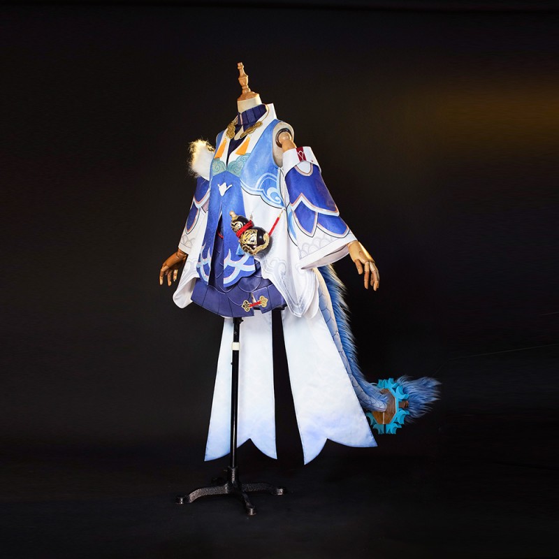 2023 Bailu Cosplay Costumes Honkai Star Rail Halloween Party Suit
