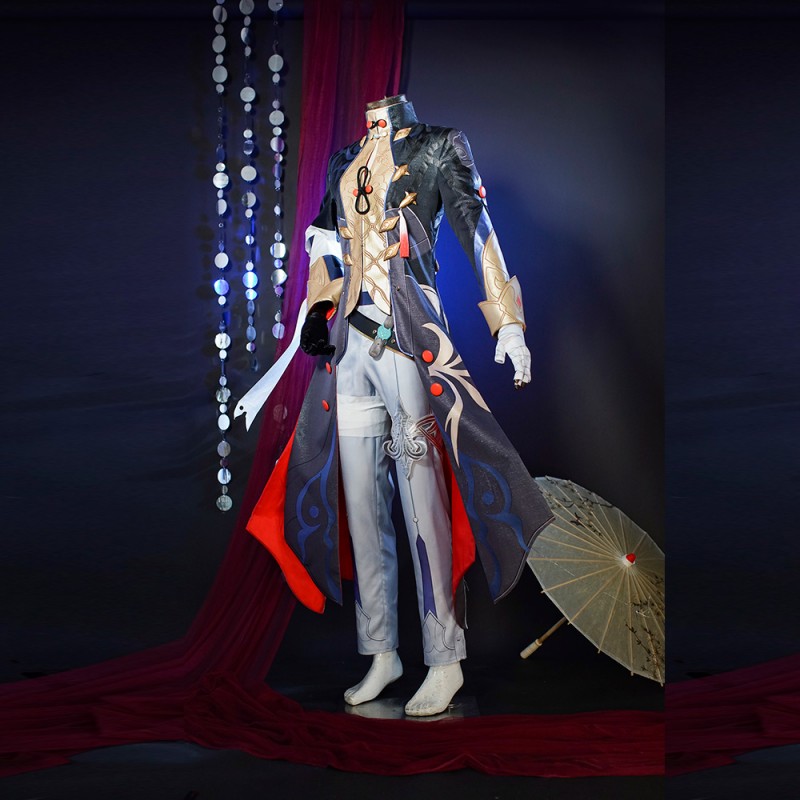 2023 Blade Male Halloween Suit Honkai Star Rail Cosplay Costumes Full Set