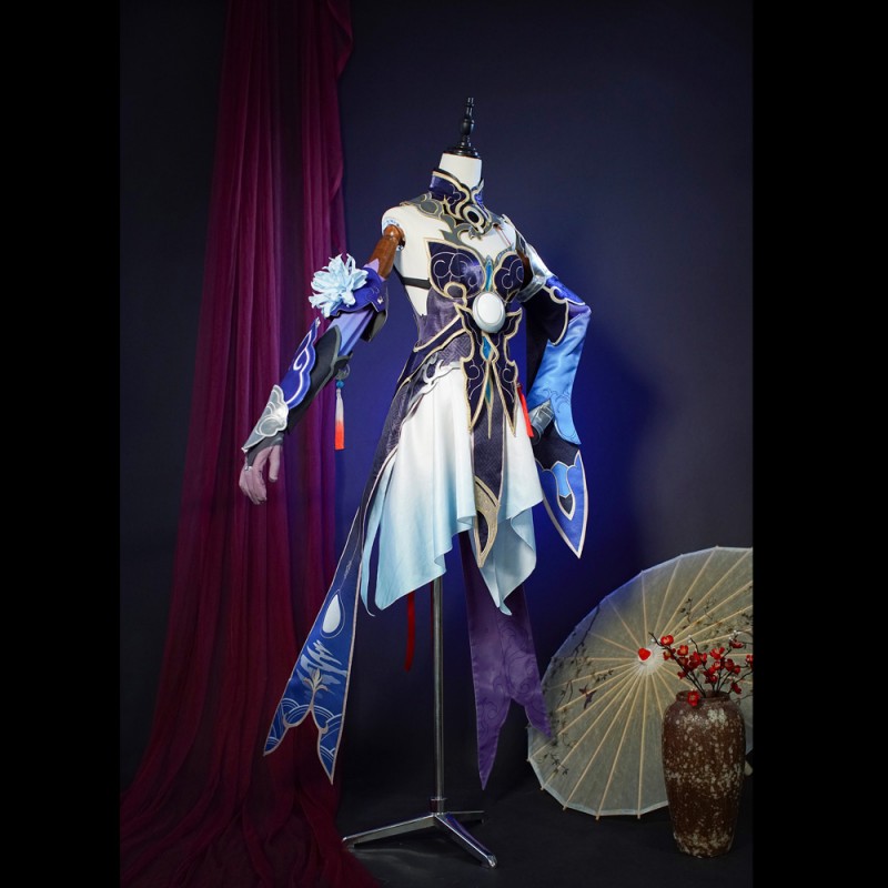 Honkai Star Rail Jingliu Cosplay Costume Female Game Uniform Halloween Party Suit